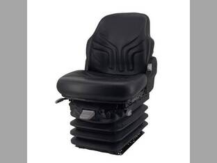 Seat Assembly - Grammer MSG95/731 Midback Air Suspension 24V Vinyl fits John Deere AT226695 AT226692 fits Case 399259A1 fits Caterpillar 227-9231 fits Komatsu D39EX-22 D61EX-23 D65EX-17 D85EX-15