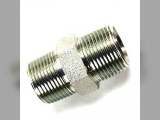 Hydraulic Male Hex Nipple 3/4" Male NPT 3/4" Male NPT