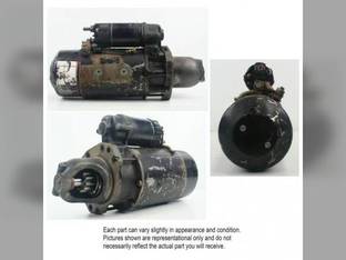 Used Starter - Denso Style (16635) Compatible with John Deere 6620 4840 4050 4240 7700 4640 4020 4755 4230 4630 9500 3020 4320 4955 4440 4850 4450 6600 4250 4650 9600 7720 8430 4030 4000 4040 4430