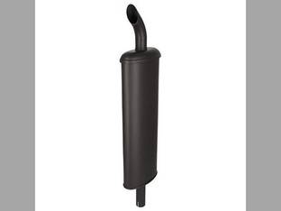 Muffler fits Ford 540 2910 3300 3400 3910 4000 4410 4600 4610 5000 5110 5600 5610 5700 6410 6600 6610 6700 6710 6810 7610 335 340 340A 345D 420 445 445D 532 535 540A 545 545A 545D 3550 335 E4NN5230GB