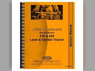 Service Manual fits Allis Chalmers 616