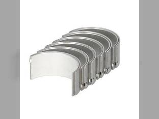 Connecting Rod Bearing - .010" Oversize - Set - Notched Rods Massey Ferguson 3650 3120 6180 4270 3630 3525 3660 8120 3545 3140 2705 White 2-88 2-85 2-110 2-105 Perkins 6354.4 1006-6
