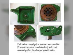 Used MFWD Knuckle Housing LH Compatible with John Deere 1550 1750 2155 1850 2355 4472351496