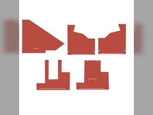 Cab Foam Kit with Headliner Red Material s/n 263341-277181 White 2-85 2-150 2-105