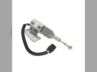 Fuel Solenoid Assembly - 24V Angle Bracket fits Case 521D 621B 621C 821C CX130 9010B 9020B 9030B 621D CX160 850G CX130 521D 621B 621C 821C 9010B 9020B 9030B 621D CX160 850G 87435488 87420953 3931590