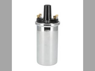 Electronic Ignition Coil - 12 Volt - Oil Filled - Chrome