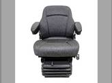 Seat Assembly - Air Suspension Charcoal Gray Fabric 71-89 Magnum 91-93 Steiger fits Case IH 7150 8930 7130 8910 7220 8950 7120 7250 7230 7210 8940 7110 7240 7140 8920 fits New Holland fits McCormick