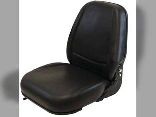 Seat Assembly - Deluxe High-Back 230 Series Compatible with New Holland L170 LS160 LS170 John Deere 240 320 Kubota Caterpillar Bobcat 763 S185 T190 T190 T190 S175 753 S160 773 Gehl Mustang Case 1845C