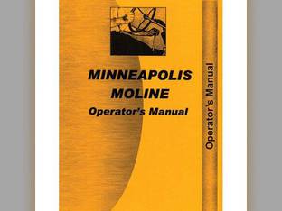Operator's Manual fits Minneapolis Moline G900