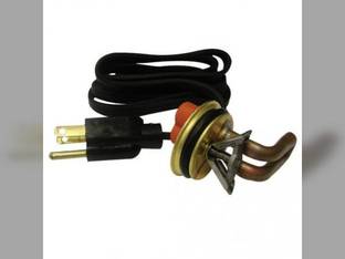 Frost Plug Heater - 1-9/16" 600 Watt 120V Massey Ferguson 8160 3690 3670 8140