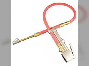 Milton Air Tool Tire Inflator Gauge - Extended Reach w/ 2' Hose and 12