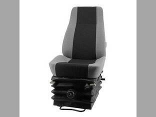 Seat Assembly - KAB 524 Mechanical Suspension without Armrests Cloth fits John Deere 4646401R 4458290R fits Case 300642A1 fits Komatsu PC130-8 PC200-8 PC220-8 PC270-8 PC300-8 fits Volvo