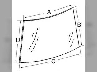 Cab Glass - Windshield Upper International 1086 3588 6388 3488 1586 5488 5088 3388 886 3288 Hydro 186 6788 3088 1486 6588 3788 3688 986 5288 786 109133C3
