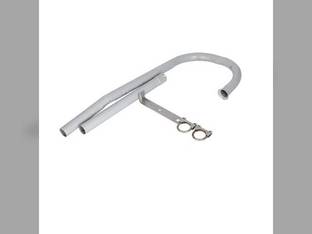 Exhaust Pipe Assembly - Vertical - Gray fits Ford 2N 8N 9N 8N5230