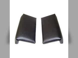 Arm Rests - Pair Vinyl Black fits Case 450 850 1150 450 850 1150 R40342