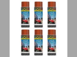 Allis Chalmers Persian Orange Tractor Aerosol 6-Pack fits Paint Allis Chalmers