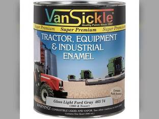 Ford Light Gray Tractor Quart fits Paint Ford