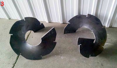 Horizontal Bottom Auger Flighting :: Kuhn Knight • Botec • RotoMix • Turbo Max