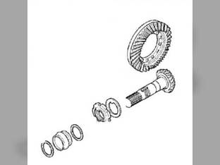 Bevel Gear and Pinion Kit - Carraro John Deere 5105 5205 RE73072