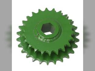Seed Transmission Chain Gear Sprocket - 22 & 26 Tooth John Deere 7200 7200 7000 7000 7300 7300 7100 7100 AA62992