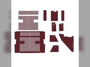 Cab Foam Kit less Headliner Maroon International 3388 3788 3588