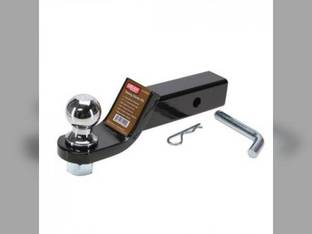 Trailer Hitch Ball Mount Insert Starter Kit w/2" Drop - 5 000 lb. GTW