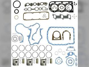 Engine Rebuild Kit - Less Bearings - .040" Oversize Pistons BSD332 192 Ford 445C 3430 250C 345C 3230 192 BSD332