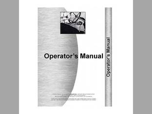 Operator's Manual fits John Deere 870 970 1070 870 M95327