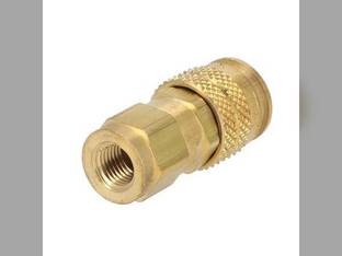 Milton Air Tool Coupler – Female Body 3-Way "A M & T" Style 1/4" FNTP