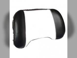 Backrest Wood Backed Vinyl Black/White Allis Chalmers D15 170 D10 D21 180 D17 D12 D14 D19 220 70236460