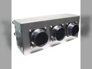 Auxiliary Heater 16" x 6-1/2" x 9" 3 Ducts 30 000 BTU 24V