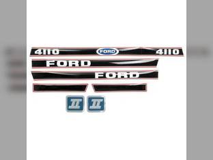 Decal Set 4110 II 1986-later Vinyl fits Ford 4110