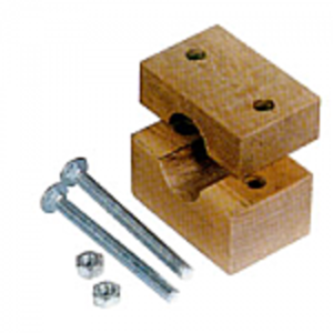 Straw Walker Return Pan Wood Block Bearing Set - Middle