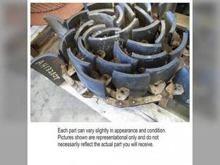 Used Clean Grain Elevator Chain John Deere 9600 9610 AH132807
