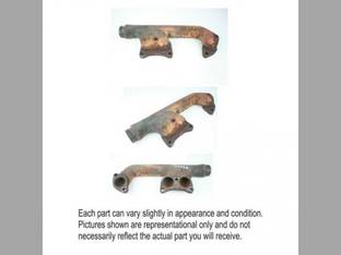 Used Exhaust Manifold John Deere 855 8640 770 890 8870 6710 5200 8760 8630 6619T 8650 770AH 770A 850 5460 6030 890A 7520 5820 744 5400 990 8770 6101 772A 844 5830 772AH 6619A 644B R57632