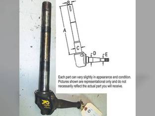 Used Spindle - Right Hand Ford 2100 2310 3120 2120 2000 3600 2610 4600 2600 4100 4010 3900 3100 3310 3000 3610 C5NN3105U