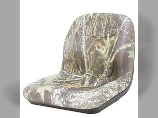 Bucket Seat Vinyl Camouflage fits John Deere 488E 655 655 755 855 4300 4400 GG420-32536 GG420-33358 AM107759 AT315073 GG420-33192 fits New Holland fits Massey Ferguson fits Caterpillar fits Komatsu
