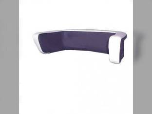 Backrest - Lower Vinyl Gray/White fits Massey Ferguson 1100 1130 1150 1031155M91