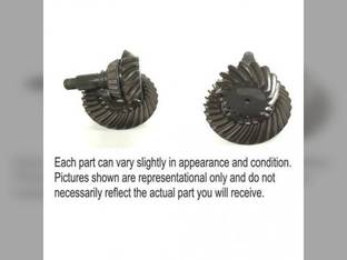 Used MFWD Ring Gear and Pinion SEt Compatible with John Deere 2351 2541 2941 2141 2951 2755 2651 2750 2140 2251 AL62449