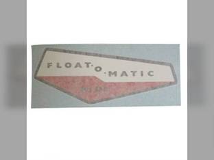 Decal Set Float-O-Matic Ride Vinyl fits Massey Ferguson F40 TO20 TO30 TO35 35 50 65 85 95 97 98 135 150 165 175 180 50 65 98 fits Massey Harris 50