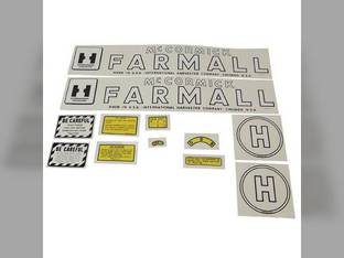 Mylar Decal Set Farmall & H International H 353125R97