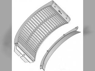 Concave - Front fits John Deere 9560 STS 9570 STS AH206174