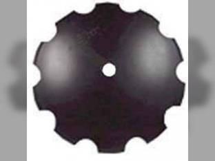 Disc Blade 22" Notched Edge 3/16" Thickness 1-1/2" Round Axle