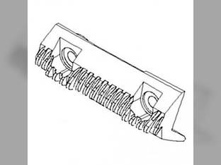 Cylinder Rasp Bar Kit Leading - Right Hand fits New Holland CR970 CR9070 CR9080 84050520