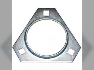 Flange Half Bearing - 3 Bolt Triangular Compatible with John Deere 9660 9560 9450 9650 CTS 9600 9510 9500 9410 9610 9400 9550 Case IH 7120 2366 2388 1660 1680 1640 New Holland Vermeer International