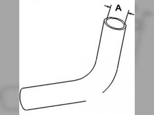 Radiator Hose - Upper fits Allis Chalmers 5030 72098549