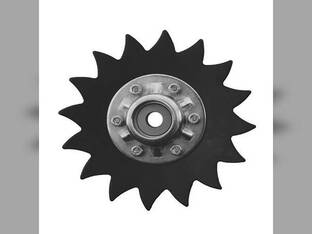 Schaffert Notched Covering Disc Assembly Left Side Silver - 8