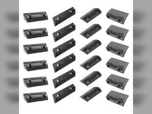 Cylinder Rasp Bar Kit - Left Hand and Right Hand fits New Holland CR920 TR86 TR87 TR88 TR89 TR97 TR98 TR99 TR96 86503255 9800346 86503256 9800347 B96206