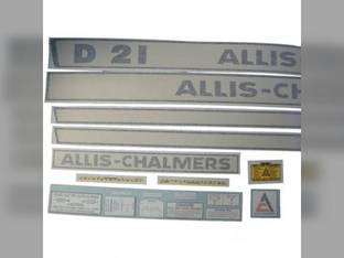 Decal Set D21 Series II Diesel Vinyl fits Allis Chalmers D21