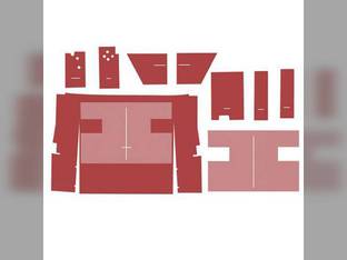 Cab Foam Kit less Headliner Red International 986 1586 Hydro 186 1486 1086 886
